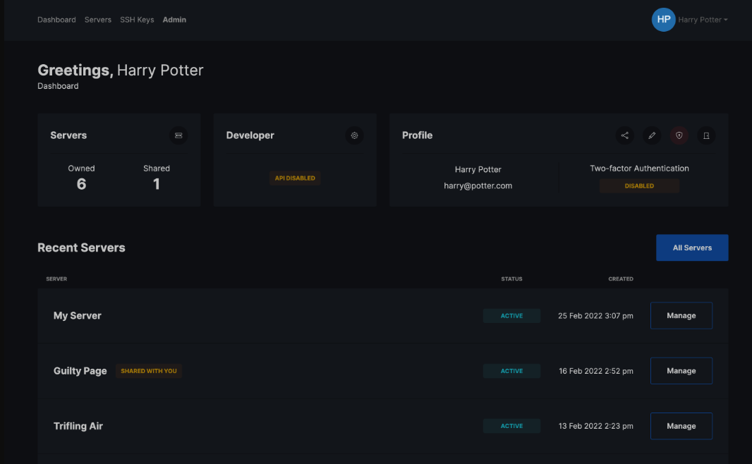 Product screenshot